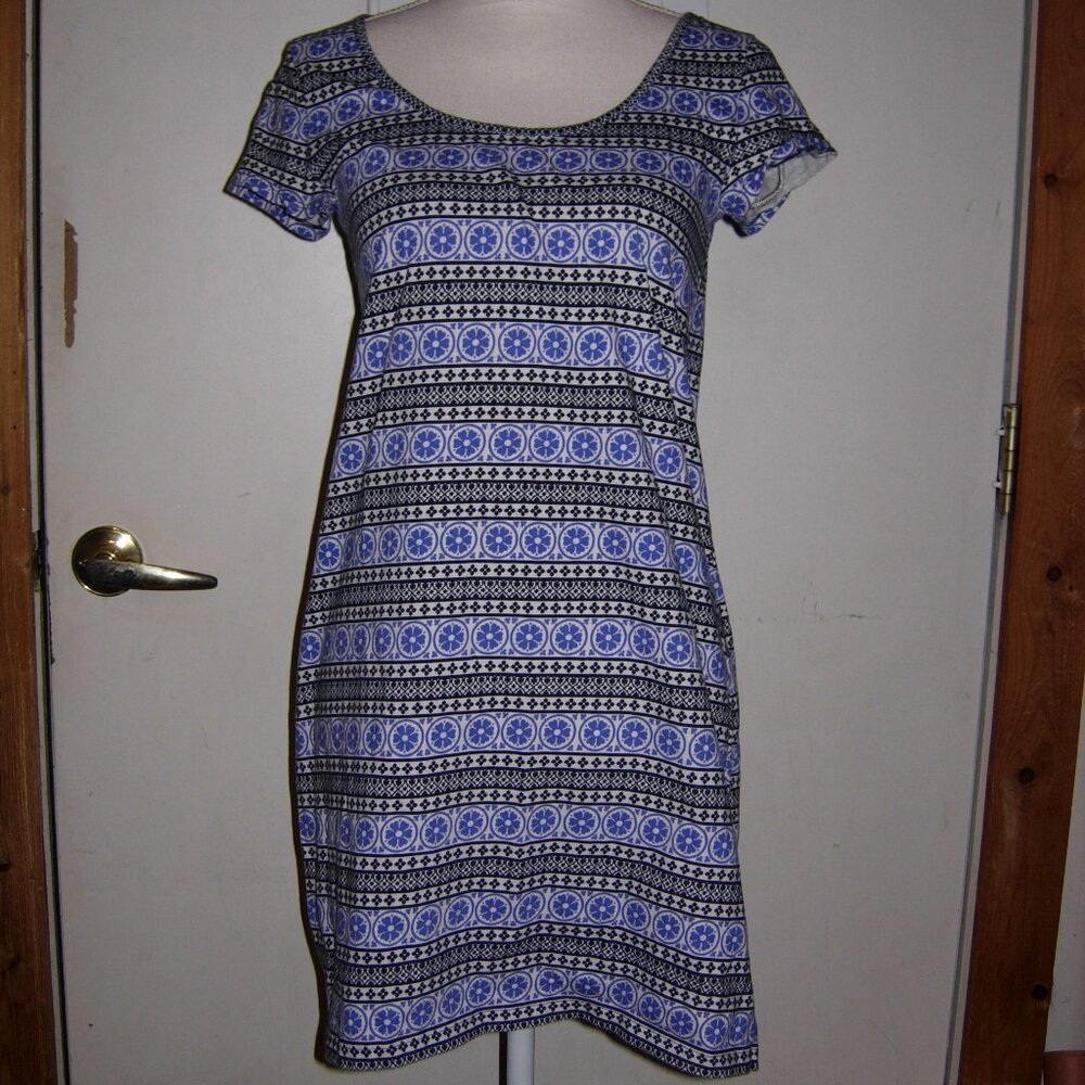 GAP Blue T-Shirt Dress XS